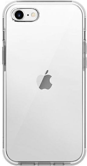 Uniq Combat Back Cover Silicone White (iPhone SE 2022/2020)