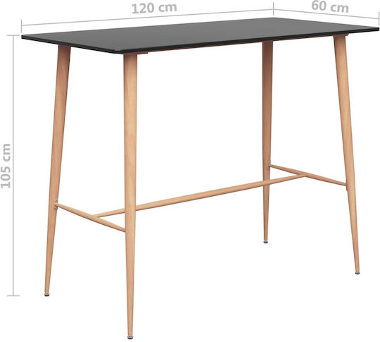 Dining Room 5pcs 120x60cm