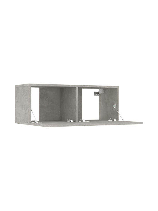 Wohnzimmer TV-Einheit Gray L80xB30xH30cm