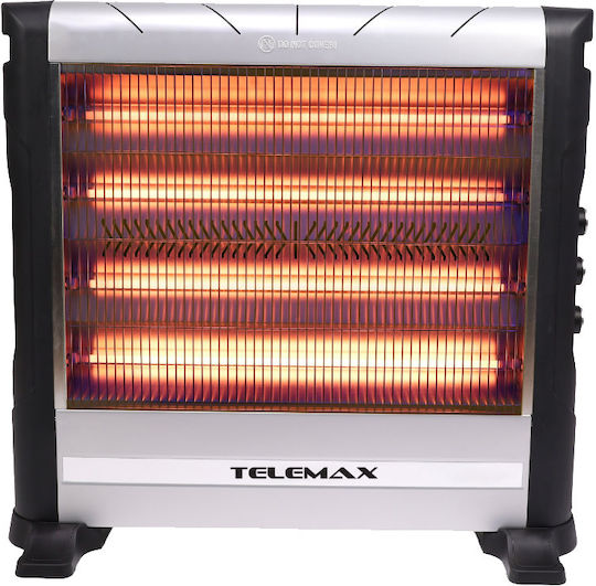 Telemax Pedigree Quartz Heater with Thermostat 2800W