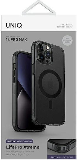 Uniq LifePro Xtreme Magclick Back Cover Σιλικόνης Smoke Frost (iPhone 14 Pro Max)