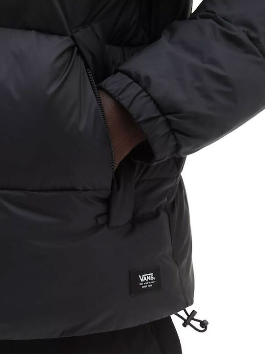 Geacă Iarna Puffer Neagră