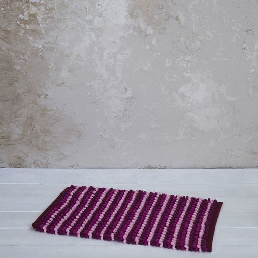 Nima Πατάκι Μπάνιου Βαμβακερό Mantle 31305 Magenta 50x80εκ.
