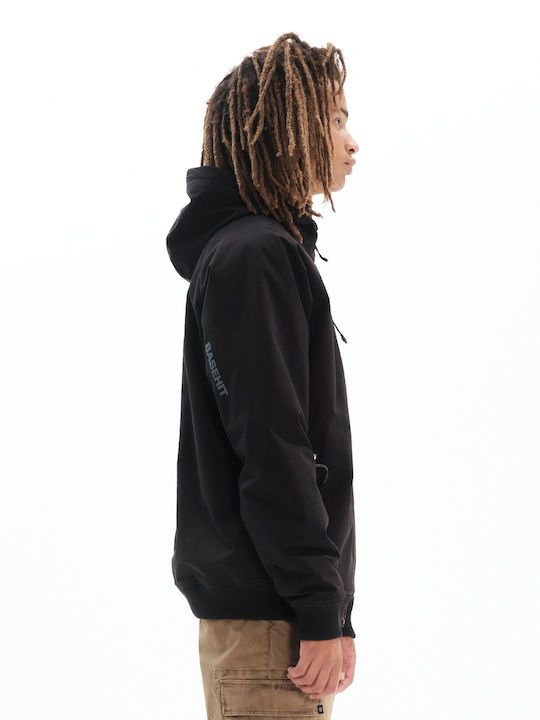 Winter Jacket Bomber Waterproof Black