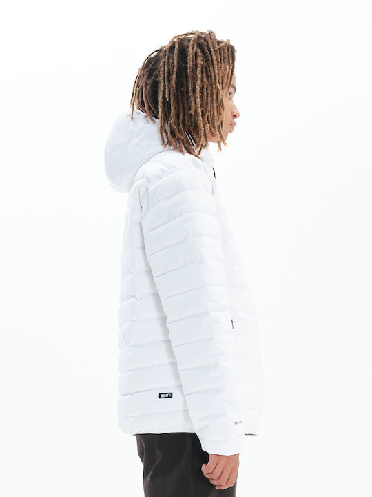 Winter Jacket Puffer White