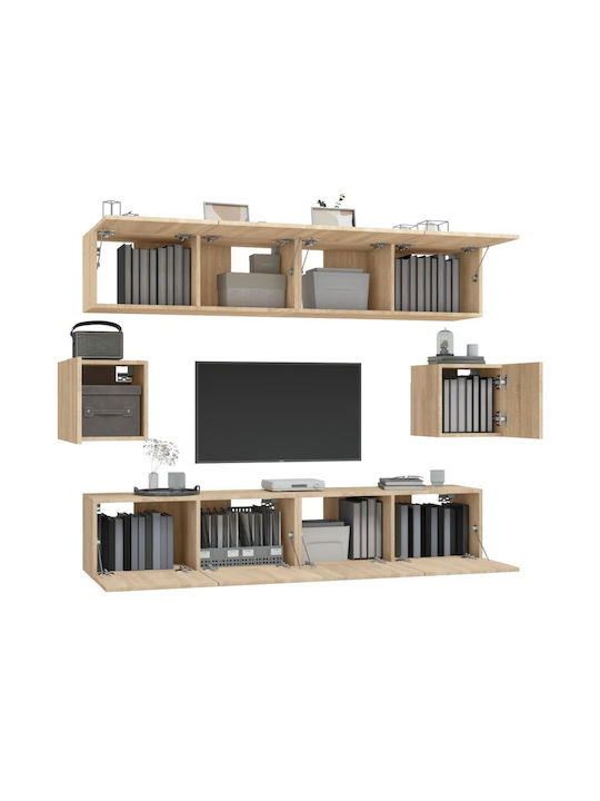 Living Room TV Unit Sonoma L80xW30xH30cm