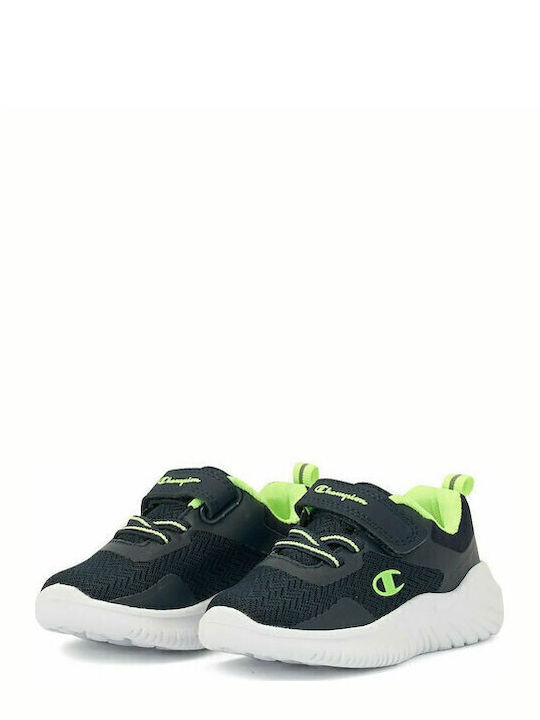 Softy Evolve B Td Kids Sports Shoes Running with Hoop & Loop Closure Navy Blue