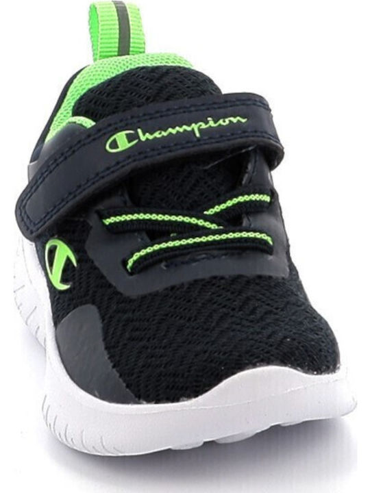 Softy Evolve B Td Kids Sports Shoes Running with Hoop & Loop Closure Navy Blue