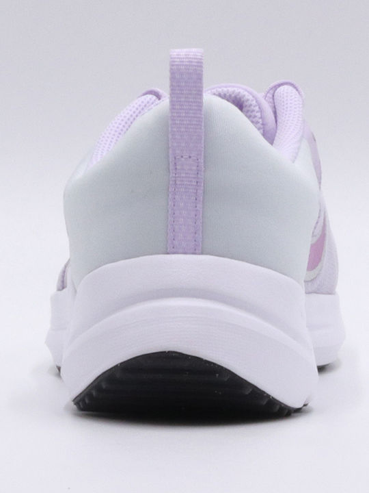 Downshifter Downshifter 12 Kids Sports Shoes Running with Laces Violet Frost / Pure Platinum / Vivid Purple / Metallic Silver