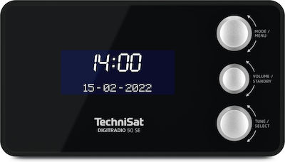 Technisat Digitradio 50 SE Radio portabil Reîncărcabil DAB+ cu USB Negru