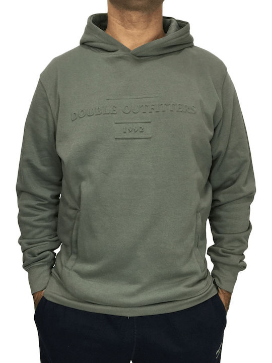 Sweatshirt with Hood Green