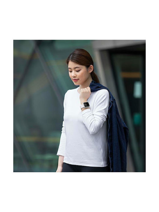 Uniq Moduo Silicone Case Chalk-Stone Grey for Apple Watch 41mm