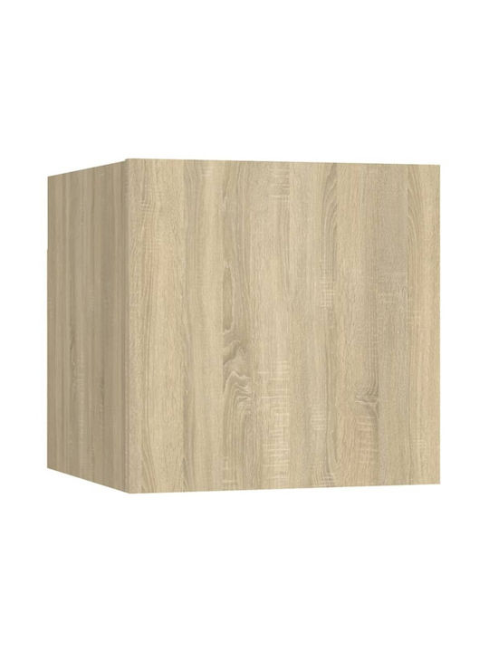 Wohnzimmer TV-Einheit Beige L80xB30xH90cm