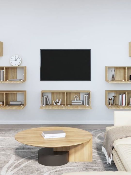 Wohnzimmer TV-Einheit Beige L100xB30xH30cm