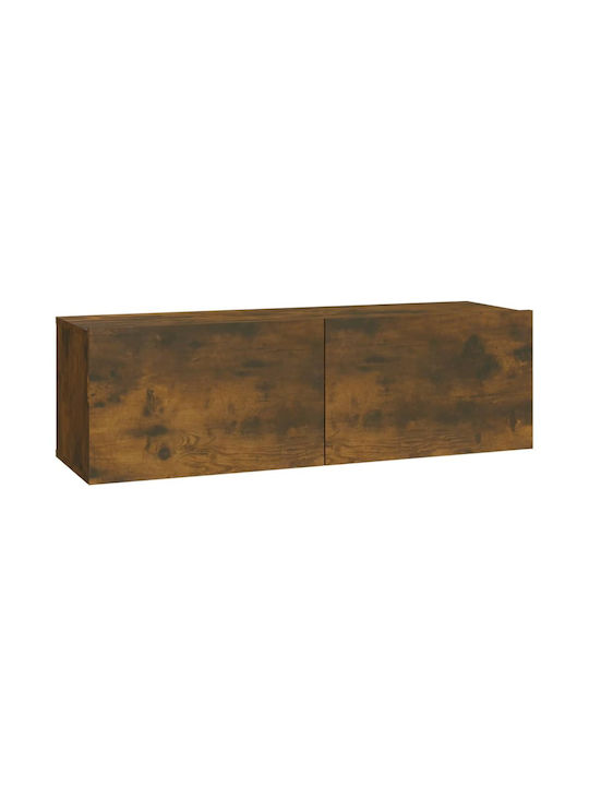 Wohnzimmer TV-Einheit Smoky Oak L80xB30xH30cm