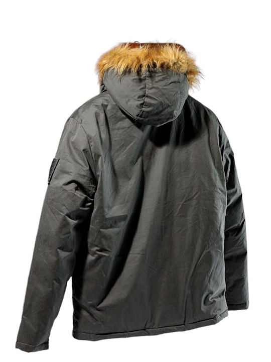 Geacă de Iarnă Parka Gri