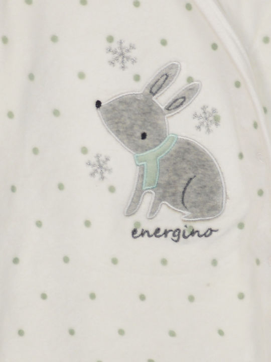 Energiers Baby Bodysuit Long-Sleeved Ecru