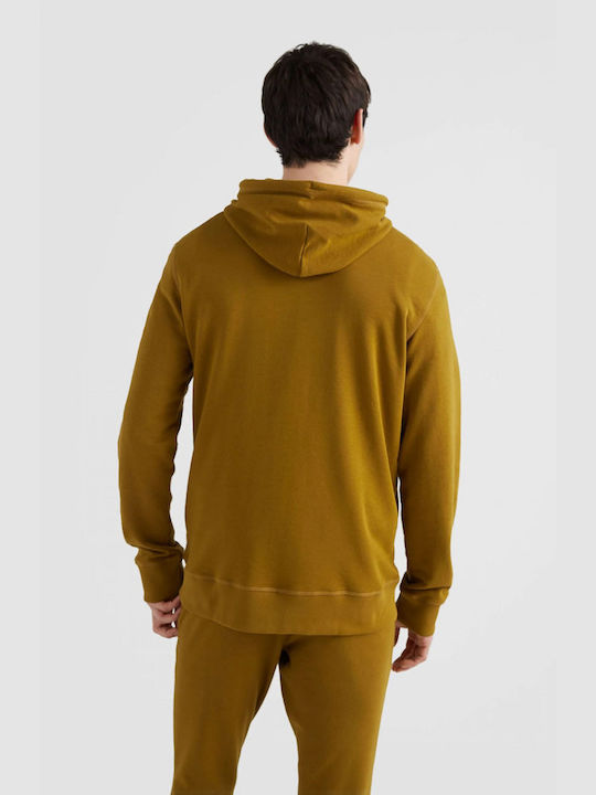 O'neill Herren Sweatshirt mit Kapuze und Taschen Braun