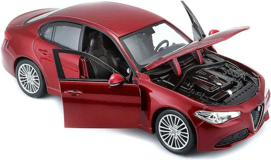 Alfa Romeo Giulia Αυτοκινητάκι Κόκκινο 1:24 για 3+ Ετών