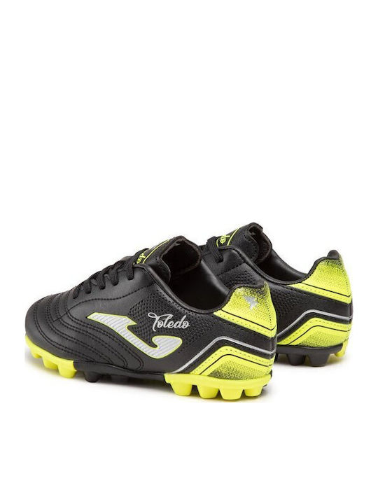 Kids Soccer Cleats Toledo Jr Molded Black