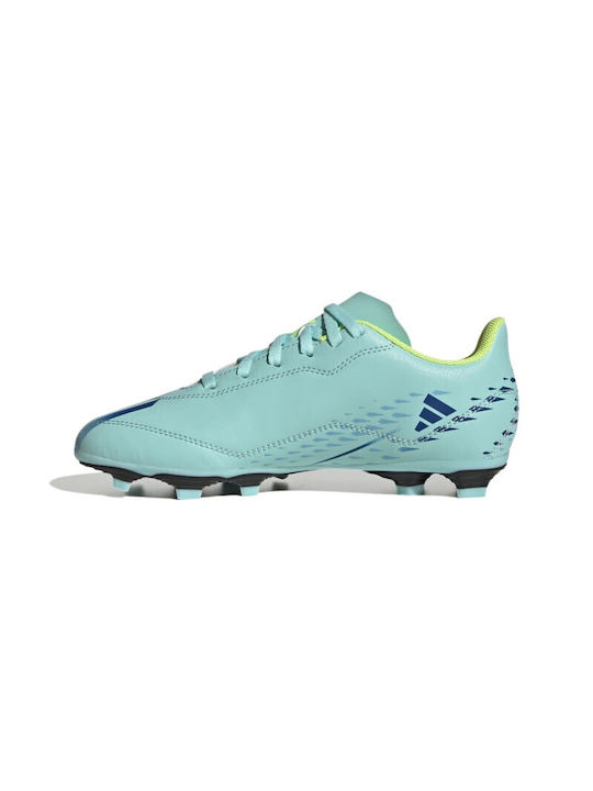 X Speedportal 4 Kids Molded Soccer Shoes Light Blue