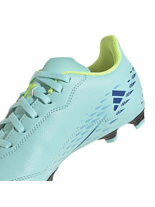X Speedportal 4 Kids Molded Soccer Shoes Light Blue