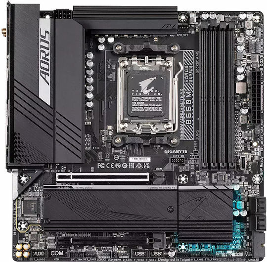 Gigabyte B650M Aorus Elite AX rev. 1.x Wi-Fi Mainboard Micro ATX mit AMD AM5 Sockel