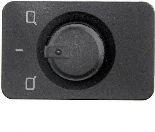NTY Comutator oglinzi auto pentru Audi A6 1997-2005 10pin Negru