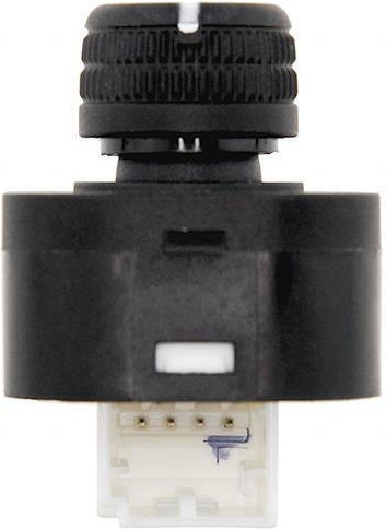 NTY Spiegelverstellschalter Auto für Audi A4 / A5 / Q5 4pin Schwarz