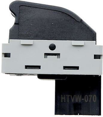 NTY Car Window Switch for Seat Cordoba / Ibiza Volkswagen Fox / Polo Black