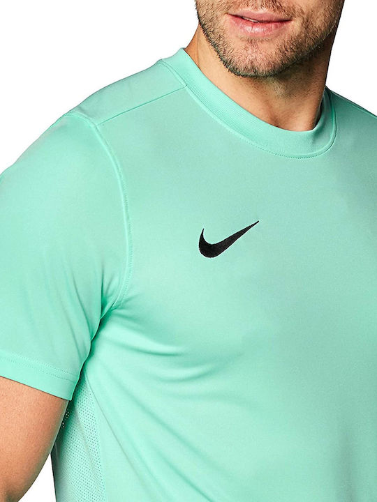 Nike Park VII Ανδρικό Αθλητικό T-shirt Κοντομάνικο Dri-Fit Τιρκουάζ