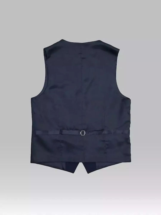 Beneto Maretti Men's Dark Blue Vest W17VE50-160007-6-Nblue