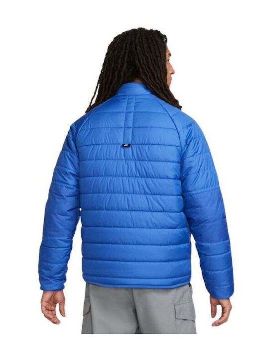 Nike Men's Winter Puffer Jacket Blue