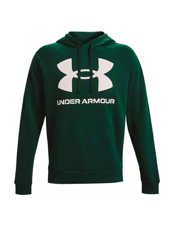 Rival Sweatshirt With Hood Green