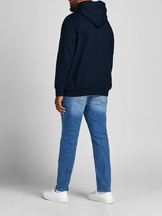 Sweatshirt with Hood Navy