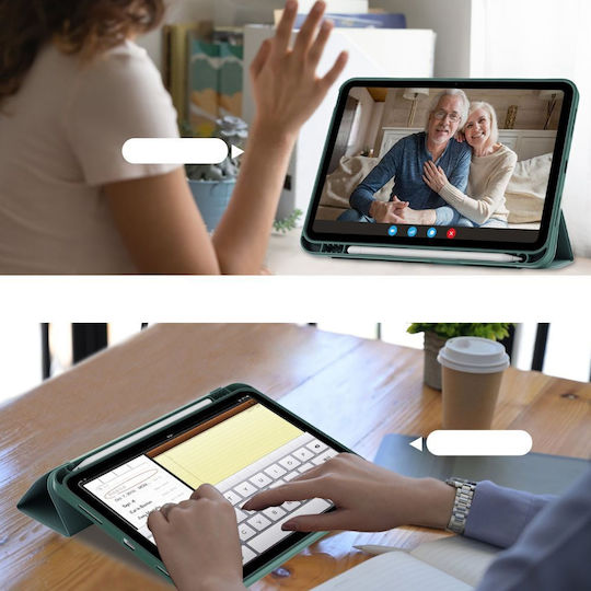 Tech-Protect SC PEN Klappdeckel Cactus Green (iPad 2022 10,9 Zoll)