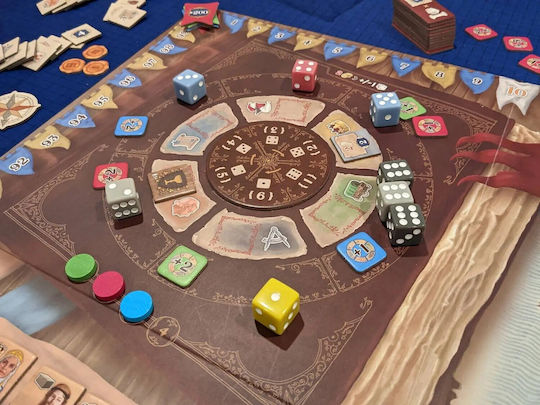 Board Game Tiletum for 1-4 Players 14+ Years Old (EN) Board & Dice