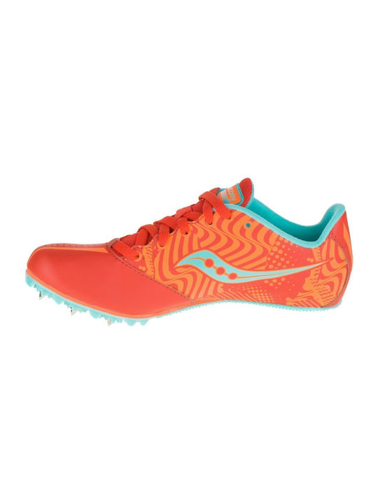 Spitfire Sport Shoes Spikes Orange