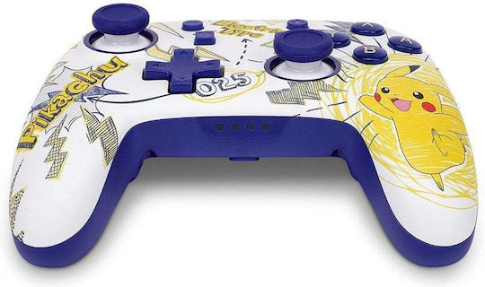 PowerA Nano Enhanced Wireless Gamepad for Switch Pokemon Pikachu School Days