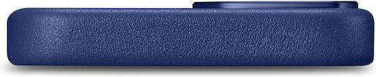 iCarer Genuine Leather Back Cover Δερμάτινο Μπλε (iPhone 14 Plus)
