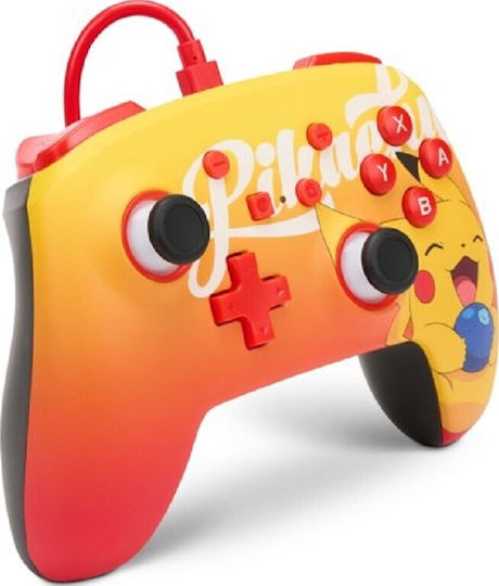 PowerA Enhanced Wired Gamepad for Switch Oral Perry Pikatchu