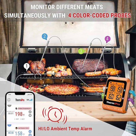 Thermo Pro TP930 Wireless Electronical Cooking Thermometer with Probe