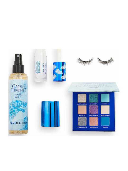 Revolution Beauty x Game of Thrones Winter Is Coming Σετ Μακιγιάζ για Πρόσωπο & Μάτια 4τμχ
