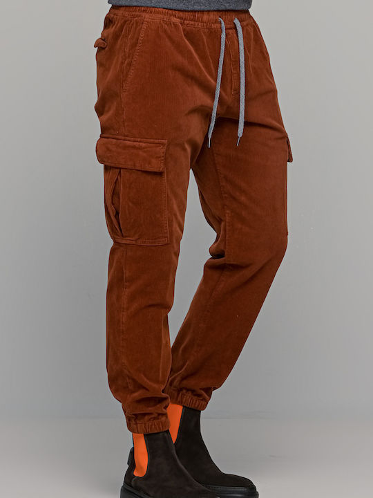 AT.P.CO Men's Trousers Cargo Burgundy