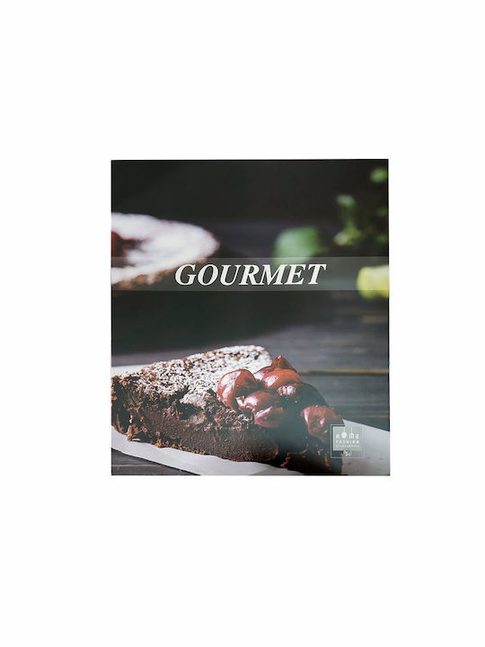 HFA Reflections Gourmet Чиния Плитко Стъкло Сив с Диаметър 32см