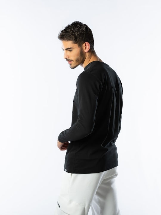 Camaro Men's Long Sleeve Blouse Black