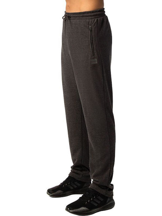 Sweatpants with Elastic Gray