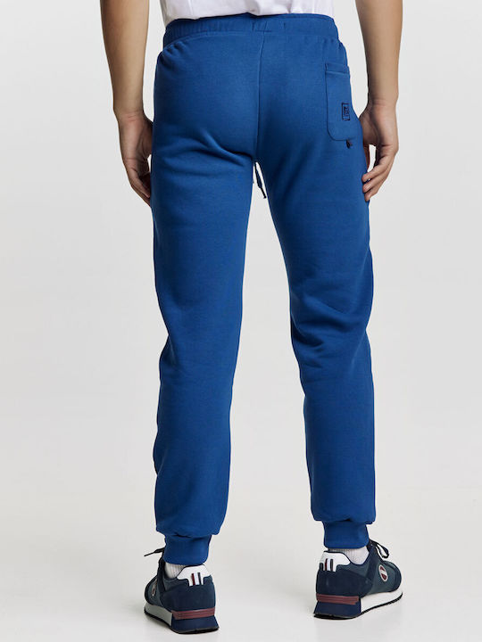 Guy Laroche Men's Sweatpants with Rubber Blue