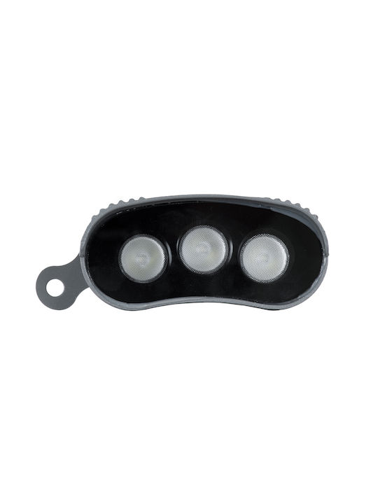 GloboStar Treelight Zina Външна Стояща Лампа LED Стенна Пералня 3W RGBW IP65 Сива