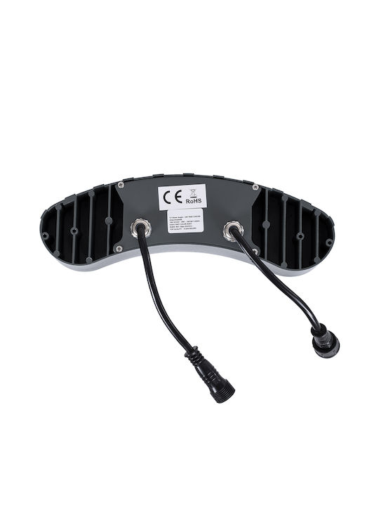 GloboStar Treelightkina Външна Стояща Лампа LED Стенна Пералня 18W RGBW IP67 Сива